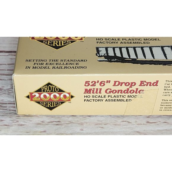 Proto 2000 Series 52' 6" Drop End Mill Gondola -HO Scale Factory Assembled Train - Picture 10 of 14